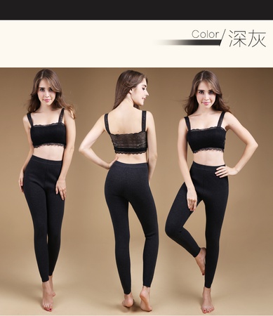 Осенние и зимние мужские толстые шерстяные брюки, женские теплые кашемировые брюки с высокой талией, нижние брюки из чистой шерсти