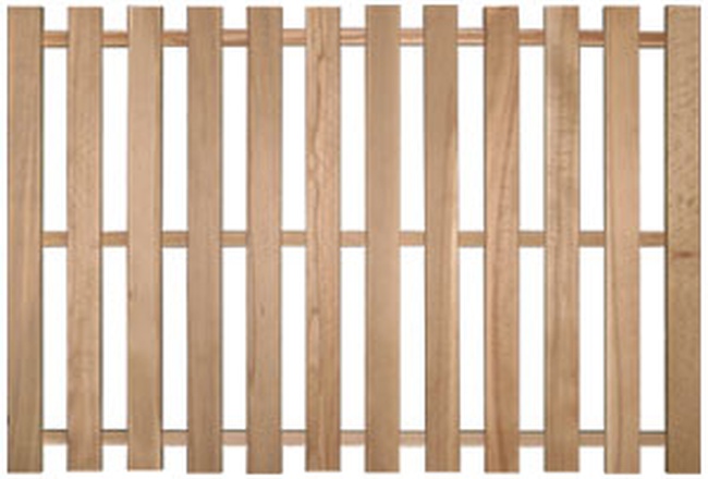 Решётка на ванную из бука