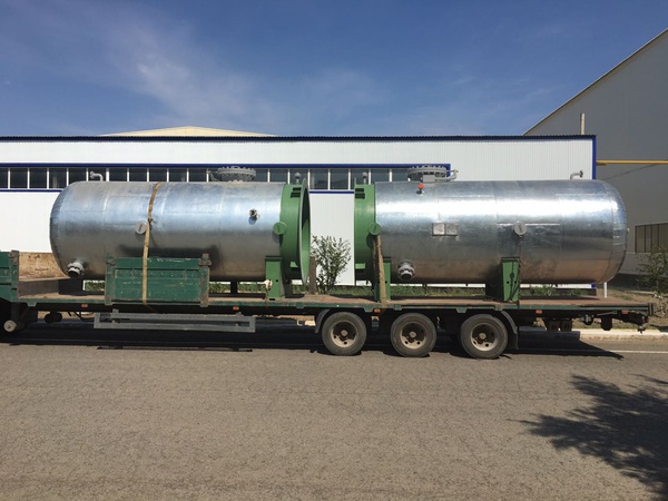 Аппараты емкостные цилиндрические для жидких и газовых сред