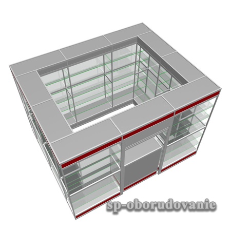 Островок из профиля для сумок