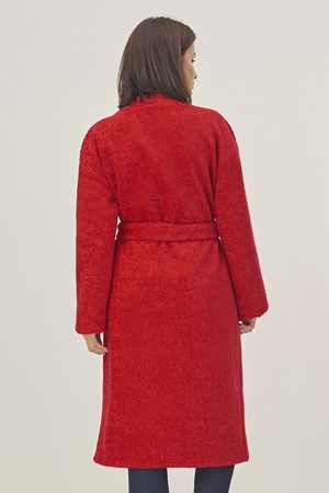 Пальто женское Silverfox модель 808 Красный