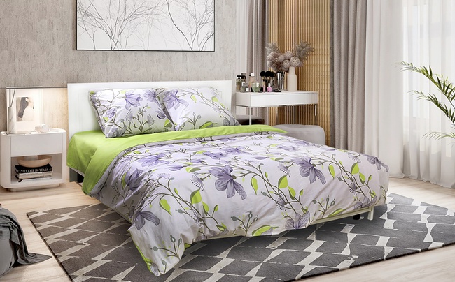 КПБ Евро поплин Stella 6213 violet