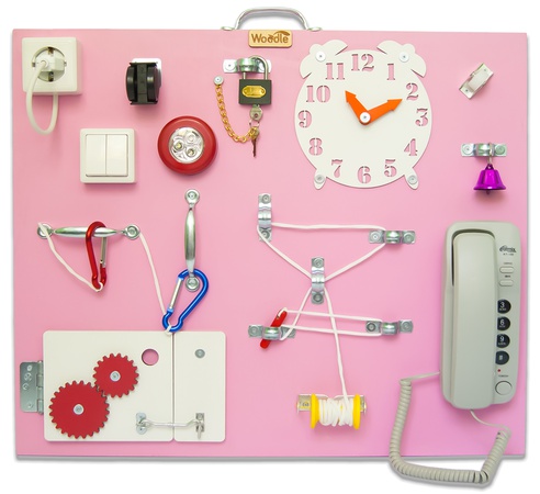 Бизиборд Woodle "Классик односторонний" 50 х 60 см