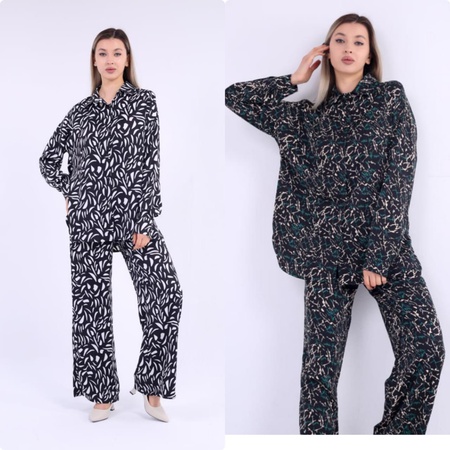 Two of Japanese silk