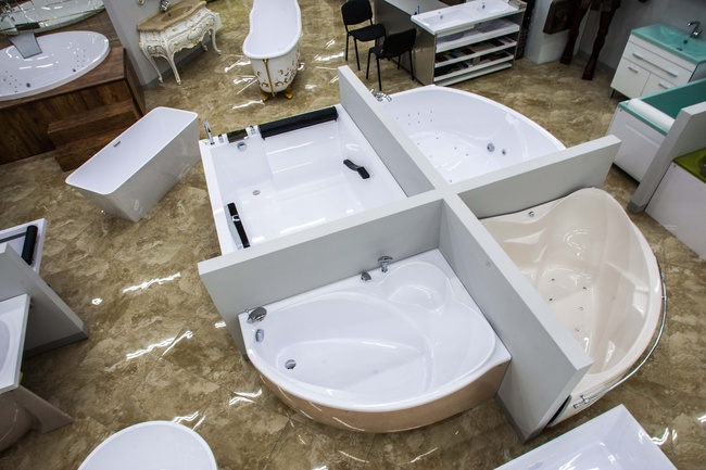 Köşe Grazia küvet 150 × 95