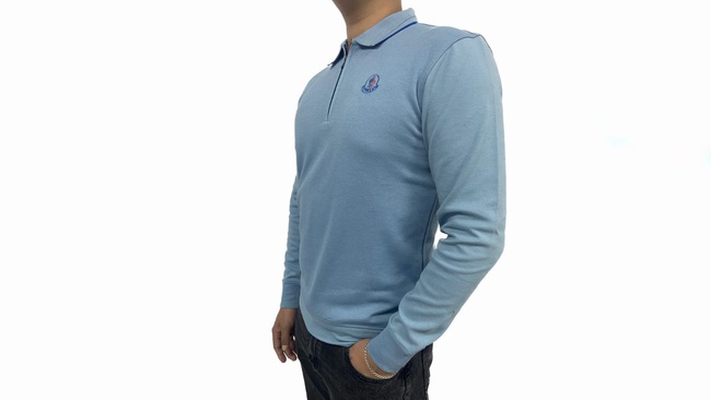 Батник из трикотажной ткани «Moncler», «Polo»