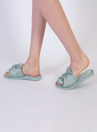 Тапочки изумрудные