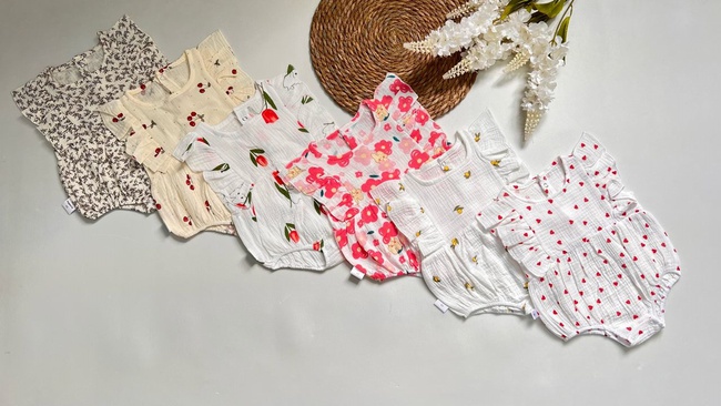 Нарядное боди из муслина