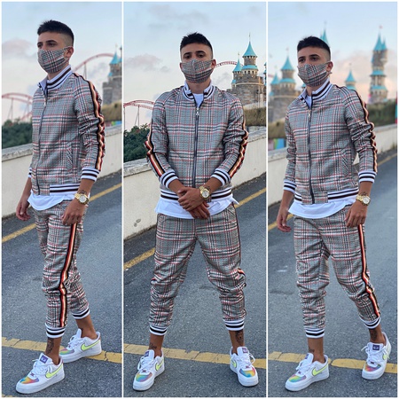 Джентльменский мужской спортивный костюм - 4