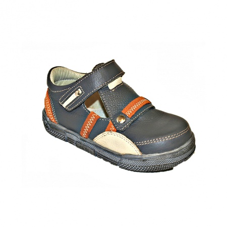 24420 Shoes m / child leather k / podkl ser beige cor FOMA