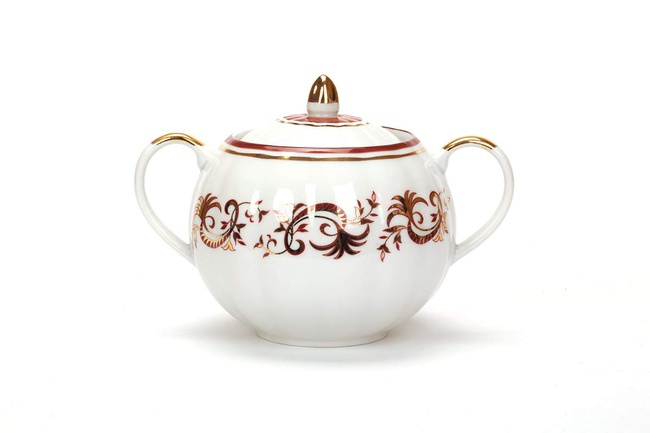 Сервиз чайный 21 предм. Тюльпан Золотое кружево