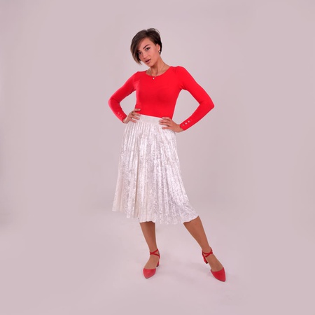 Юбка, жакет, рубашка, блуза