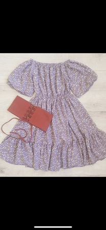 Платье крестьянка