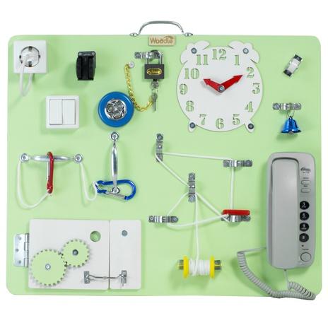 Бизиборд Woodle "Классик односторонний" 50 х 60 см