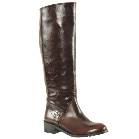 Сапоги женские, натуральная кожа <G906>