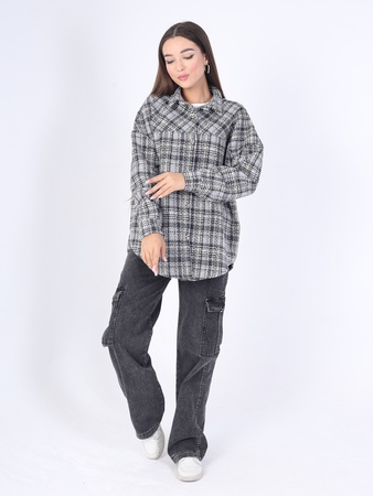 Büyük beden tüvit gömlek