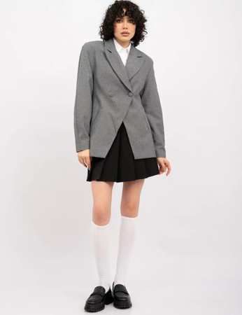 Пиджак приталенный оверсайз