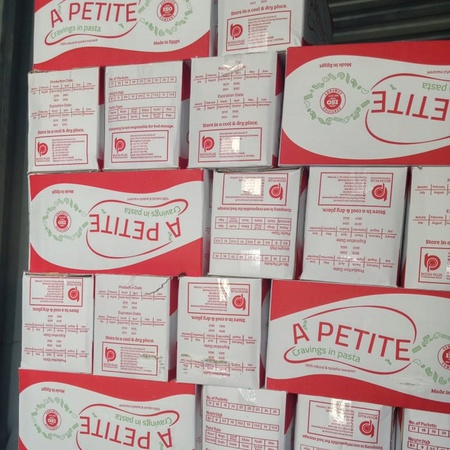 Dirsek makarna, Küçük bir marka, 500 kg, ISO sertifikalı