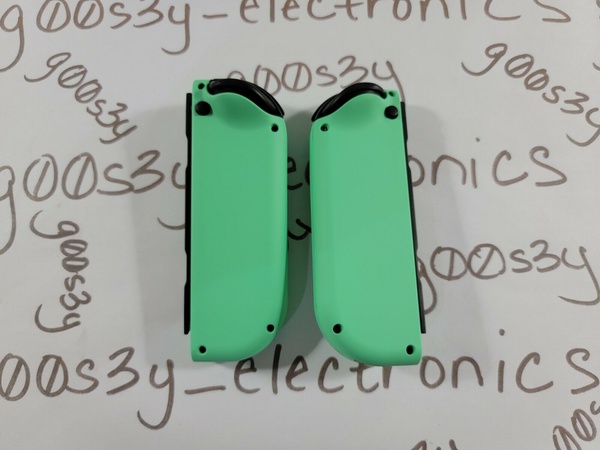 Новый изготовленный на заказ мятно-зеленый Nintendo Switch ПОЛНАЯ КОНСОЛЬ