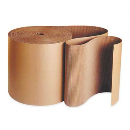 Rulo formatında çift katmanlı oluklu mukavva her biri 100 metre 1050,1260,1400