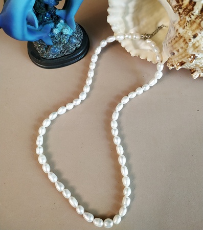 Бусы из натурального жемчуга