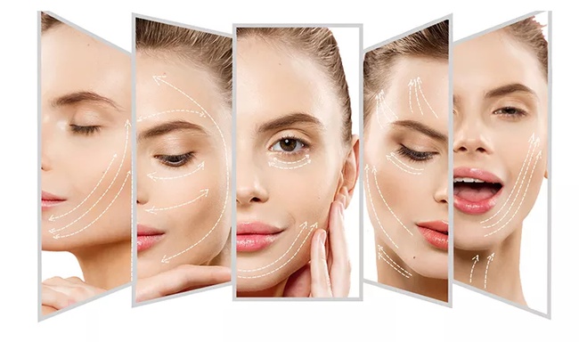 7D Hifu Anti-Falten-Maschine Facelifting Hautstraffung Gewichtsverlust Hight Focused Ultrasound Hifu 7D Maschine