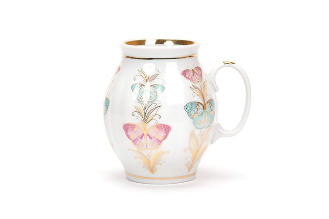 Сервиз чайный 15 предм. Белый лебедь Фантазия