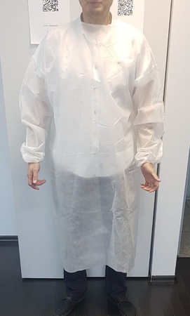 Халат одноразовый