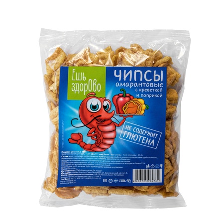 Чипсы без глютена «Ешь здорово»