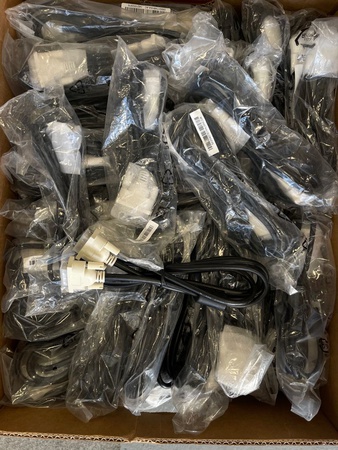 10000 x СИЛОВОЙ КАБЕЛЬ МИКС VGA, DVI, USB, C13, C5, C7