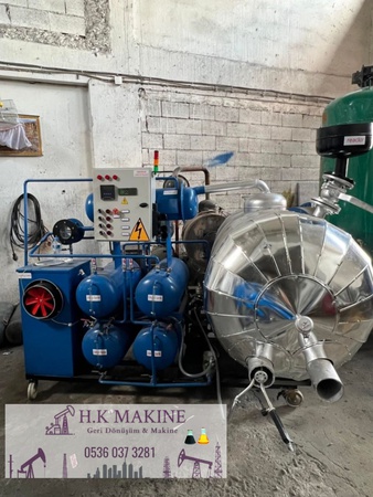 Завод по переработке отработанных нефтепродуктов