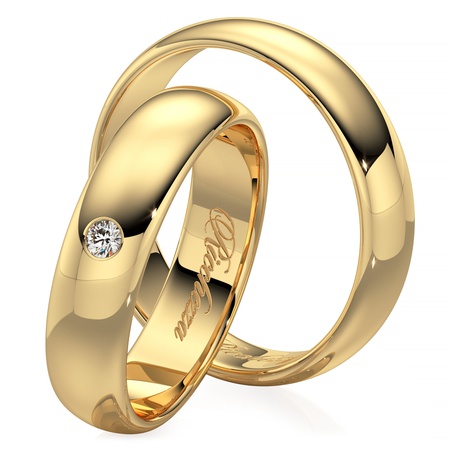 Обручальные кольца RS12