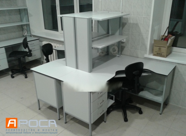 Столы островные лабораторные Ароса, доставка, гарантия, наилучшая цена