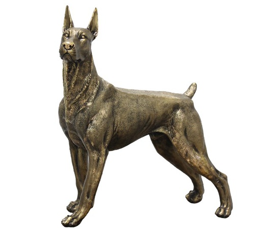 Статуэтка Доберман стоит