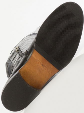 Black crocodile boots s191