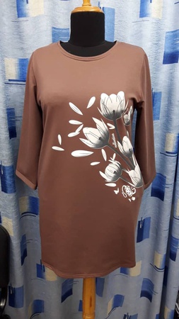 Туники с 50 по 60 размер . Трикотаж х/б