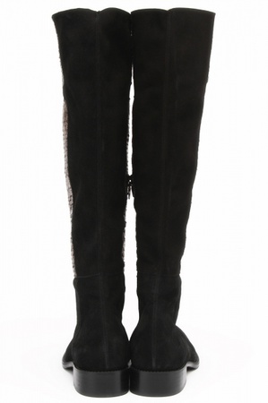 Черные сапоги s202