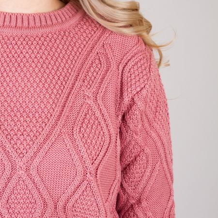 Свитер женский Лили розовый