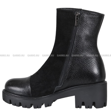 Çizme 281 siyah, hakiki deri, süet