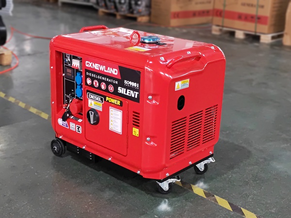 Newland ultra sessiz 3-7kw ev tipi yüksek güçlü üç fazlı dizel jeneratör