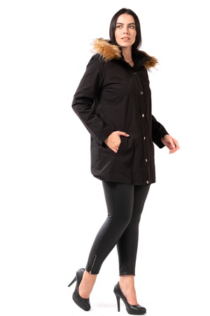 Плюс Размер Меховой Детали Парка