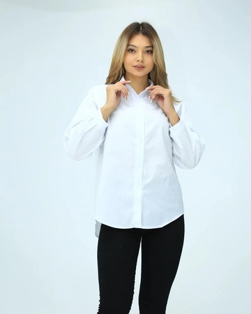 Женские белые рубашки