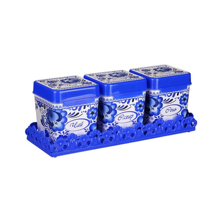 Набор ёмкостей 1,2л. на подставке