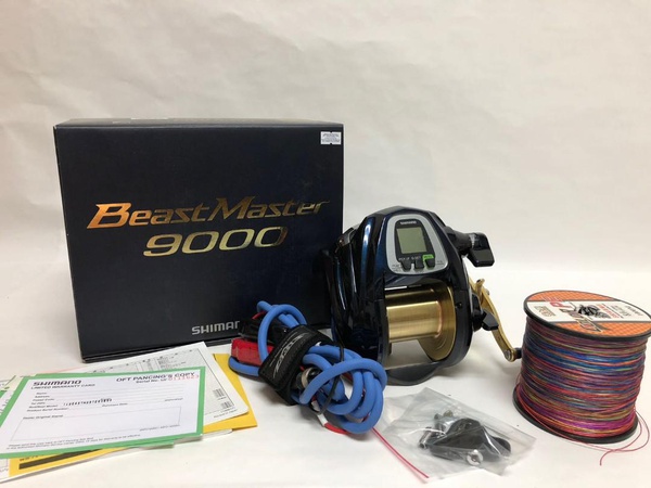 Yeni shimano monstermaster 9000A olta makarası