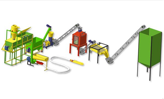 Feed pelletizing line Artmash