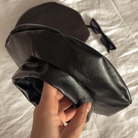 Береты из Эко кожи