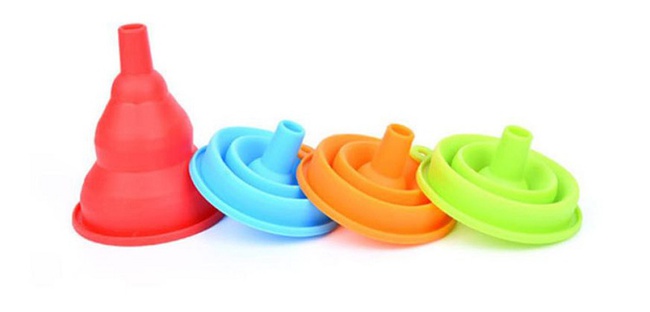 Воронка силиконовая складная