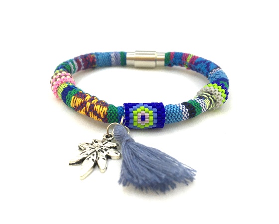 Богемный браслет Miyuki ручной работы