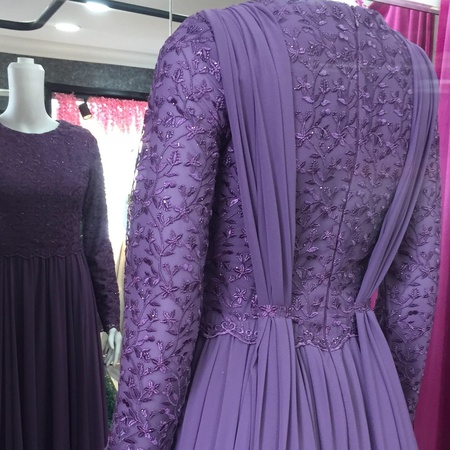 Вечерние платья в стиле хиджаб