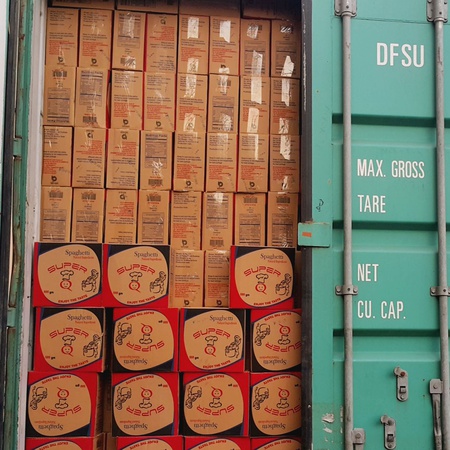 Macaroni spaghetti, 500 gm, Super Q brand, High quality long pasta